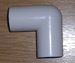 OVERFLOW SYSTEM KNUCKLE BEND - 90 DEGREE SOLVENT WHITE PUSH-FIT