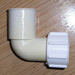 OVERFLOW SYSTEM BENT ADAPTOR SOLVENT WHITE PUSH-FIT