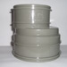 110MM X 82MM REDUCER - DOUBLE SOCKET (SOLVENT GREY)