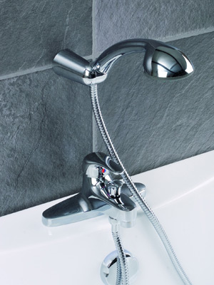 Comini Bath Shower Mixer inc Wall Bracket 