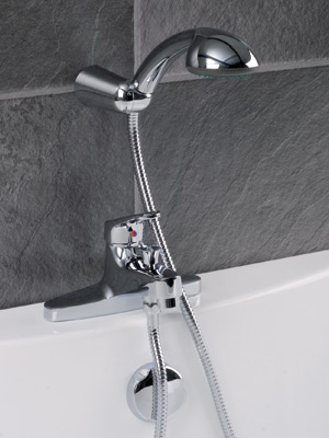 Ascot Leo Bath Shower Mixer inc. Shower Kit
