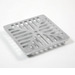 UNDERGROUND FLUSH TO TOP SQUARE ALU. GRID UNDERGROUND FLUSH TO TOP SQUARE ALU. GRID