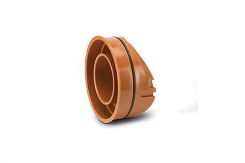Polypipe Underground Drainage 110mm Blanking Plug With Boss Shoulder For Waste Connection - UG427S