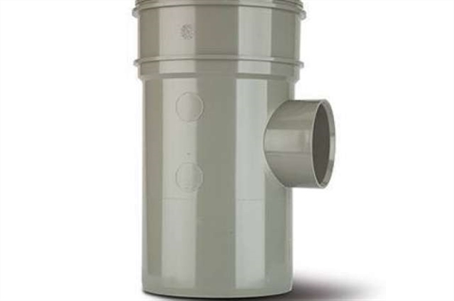 Polypipe 4in/110mm Single Boss Pipe Single Socket 50mm