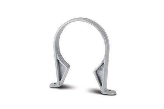 Polypipe Pipe Clips (Plastic) 4"/110mm - Pipe (Saddle) - SC43