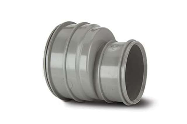 Polypipe 4in/110mm To 3in/82mm Reducer Double Socket - SWD13
