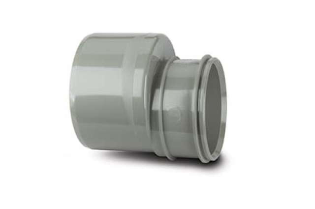 Polypipe 4in/110mm To 3in/82mm Reducer Socket Spigot - SWD96