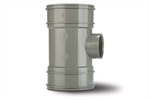 Polypipe 4in110mm Single Boss Pipe Double Socket 50mm - BP424 Polypipe 4in110mm Single Boss Pipe Double Socket 50mm - BP424
