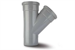 Polypipe Single Branch 135 Equal 4110mm -ST404 Polypipe Single Branch 135 Equal 4110mm -ST404