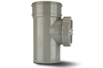 Polypipe Short Access Pipe 4in110mm Single Socket - SWA88 Polypipe Short Access Pipe 4in110mm Single Socket - SWA88