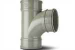Polypipe Single Branch 4in110mm 92 Triple Socket Solvent - SWT29 Polypipe Single Branch 4in110mm 92 Triple Socket Solvent - SWT29