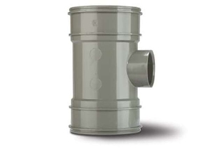 Polypipe 4in110mm Single Boss Pipe Double Socket 50mm - BP424