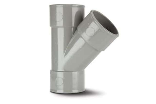 Polypipe 50mm Branch 45° - MU317