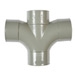 CROSS TEE - 92 1/2 DEGREE CROSS TEE - 92 1/2 DEGREE