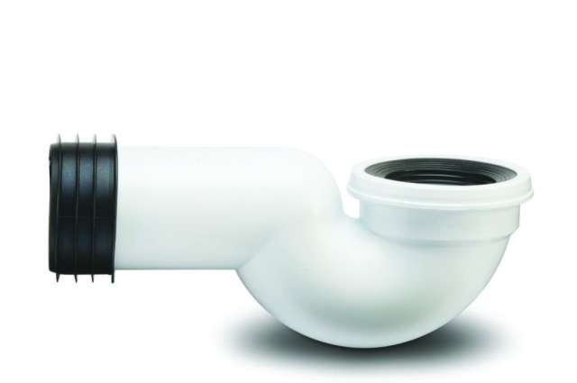 Polypipe Kwickfit Swan Neck 90° Pan Connector - SNK12