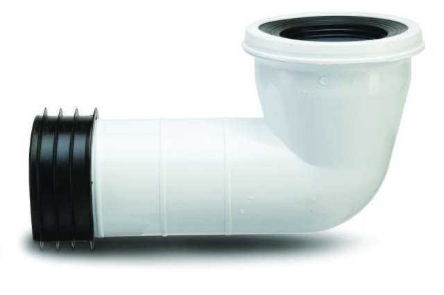 Polypipe Kwickfit 90 Degree 'S' Pan Connector - SK42