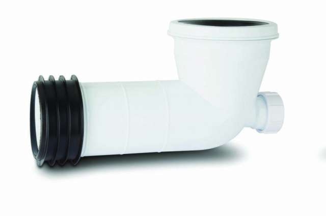 Polypipe Kwickfit 90° Pan Connector (110mm) 32mm Boss - SK49