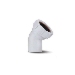 Polypipe 40mm Compression Swivel Bend 45 - PS20