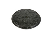 Polypipe Underground Drainage 460mm Cast Iron Cover & Plastic Frame - UG419