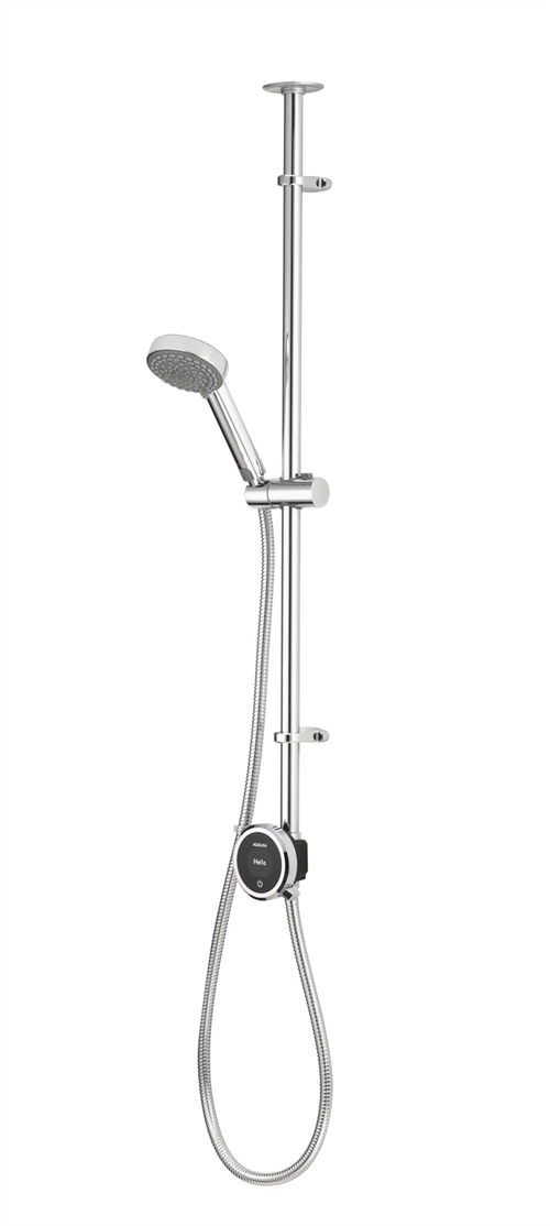 Quartz Touch 23 Exposed Valve with Riser Kit (Gravity) - Chrome