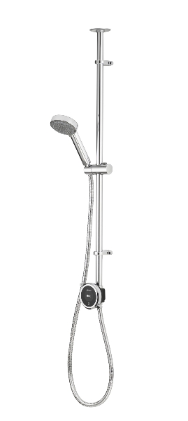 Quartz Touch 23 Exposed Valve with Riser Kit (Gravity) - Chrome
