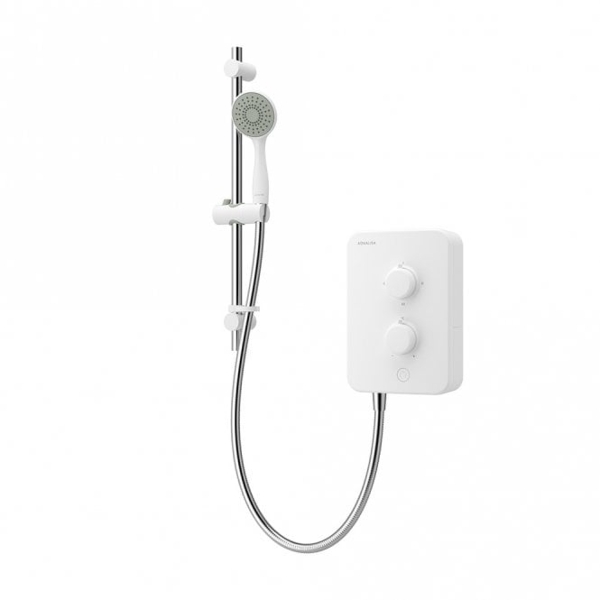 Aqualisa E1 Electric Shower White 8.5kW - E1W85