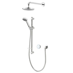 Aqualisa Quartz Blue Smart Divert Concealed Adj With Wall Fix Heads - HP-QZSBA1BVDVFW20 Aqualisa Quartz Blue Smart Divert Concealed Adj With Wall Fix Heads - HP-QZSBA1BVDVFW20