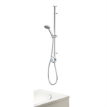 Aqualisa Quartz Classic Smart Divert Exposed Adj With Bath - HP-QZDA1EVDVBTX20 Aqualisa Quartz Classic Smart Divert Exposed Adj With Bath - HP-QZDA1EVDVBTX20