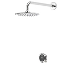 Aqualisa Quartz Touch Smart Concealed With Fixed Wall Head - HP-QZSTA1BR20 Aqualisa Quartz Touch Smart Concealed With Fixed Wall Head - HP-QZSTA1BR20