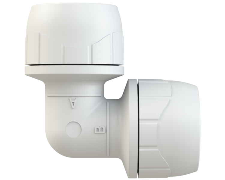 Polyplumb Enhanced White 28mm Elbow PB128EW