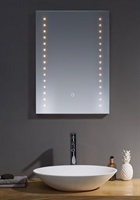 Lechlade 700mm x 500mm LED Dotted Vertical Duo strip Lechlade 700mm x 500mm LED Dotted Vertical Duo strip