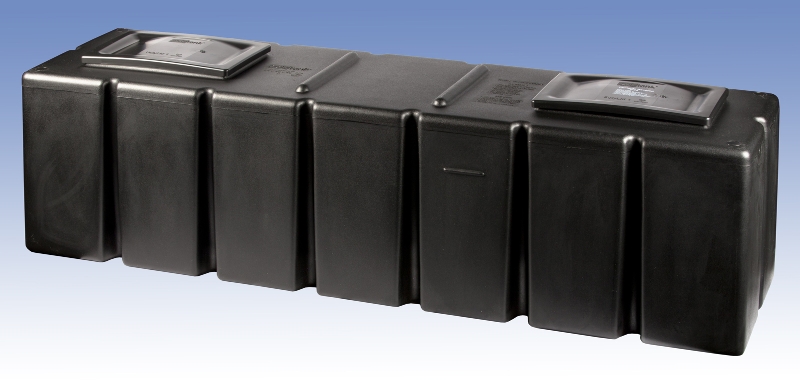 Polytank 50 Gallon / 227 Litre Cold Water Loft Tank, Lid & Jacket (64-18-19) Includes PT2 Fittings Kit