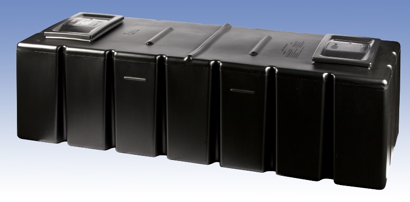 Polytank 70 Gallon / 318 Litre Cold Water Loft Tank, Lid & Jacket (64-24-19) Includes PT2 Fittings Kit