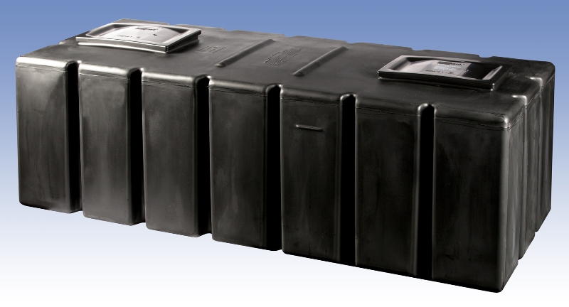 Polytank 100 Gallon / 454 Litre Cold Water Loft Tank, Lid & Jacket (64-26-23) Includes PT2 Fittings Kit