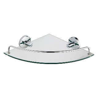 Alpha Glass Corner Shelf