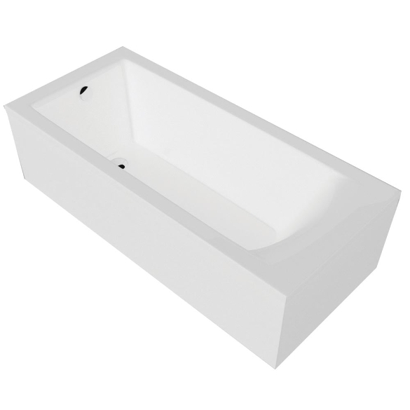 Eden Bath with Option 1 Whirlpool - 1700 x 700mm & 1700 x 800mm