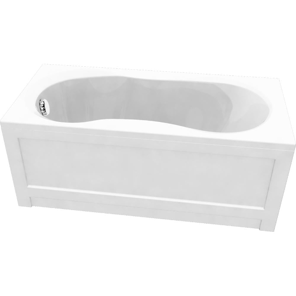 Alabama Bath with Option 1 Whirlpool - 1700 x 750mm