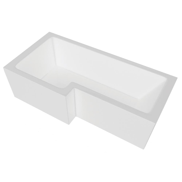Vermont Shower Bath with Option 1 Whirlpool - 1700 x 700mm (850 max)