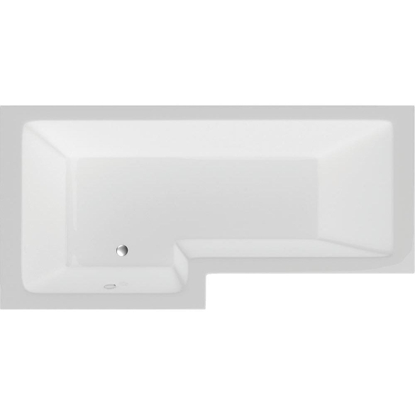 Vermont Shower Bath with Option 1 Whirlpool - 1700 x 700mm (850 max)