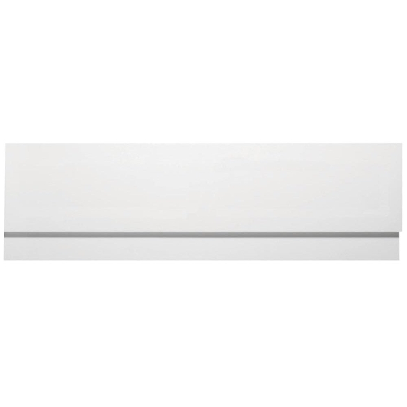 QX Plain Gloss White Wooden Bath Panels