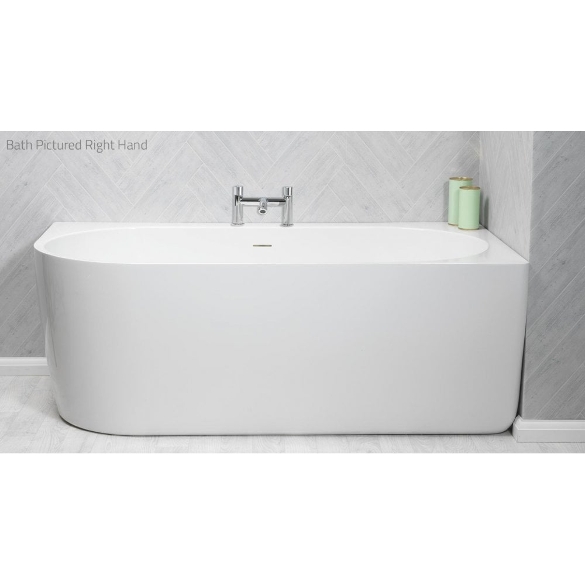 Eton Freestanding Offset Corner Bath - 1590 x 850mm
