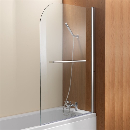 Ascent Radius Curved Bath Screen 1500 x 1000mm