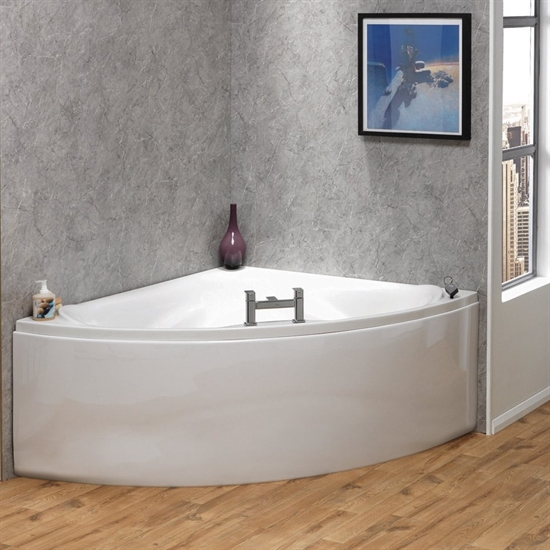 Missouri Corner Bath & Panel (Superspec) 1300 x 1300mm