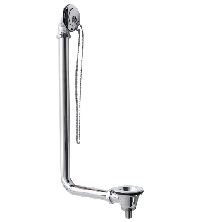 QX Exposed Plug & Chain Bath Waste for Freestanding Bath
