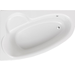Tennessee Offset Corner Bath & Panel (Superspec) - 1500 x
1000mm
