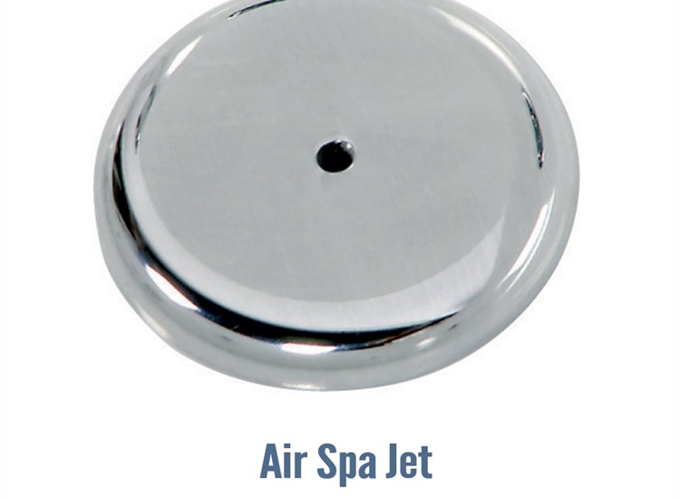 Idaho Bath with Option 4 Whisper Airspa - 1200 x 1200mm