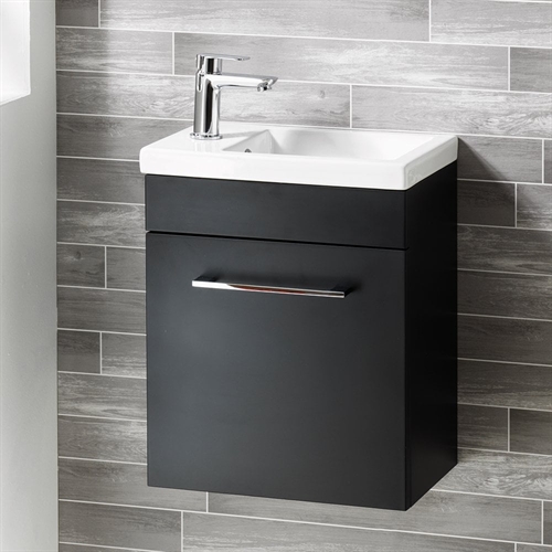 Eden 400mm Wall Hung Base Unit & Basin