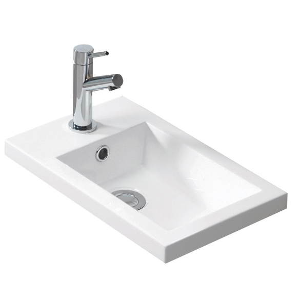 Q-Line Slimline Square Resin Basin