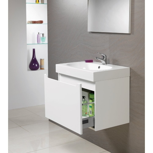 Radius 60 Wall Hung Base & Radius Basin