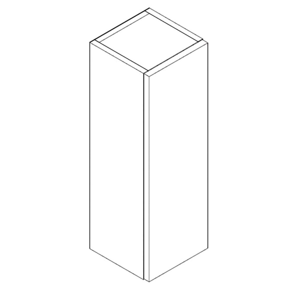Q-Line 200mm Single Door Wall Cabinet